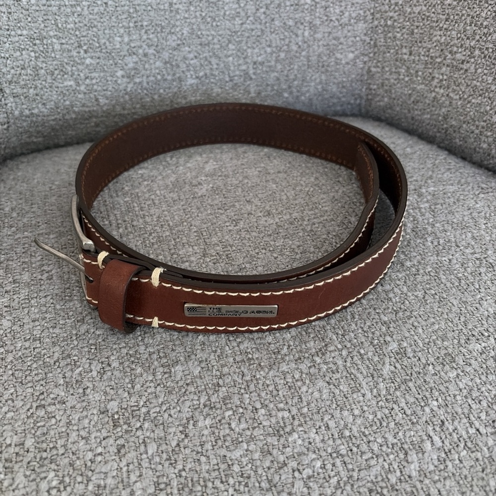 Women Brown Leather Belt